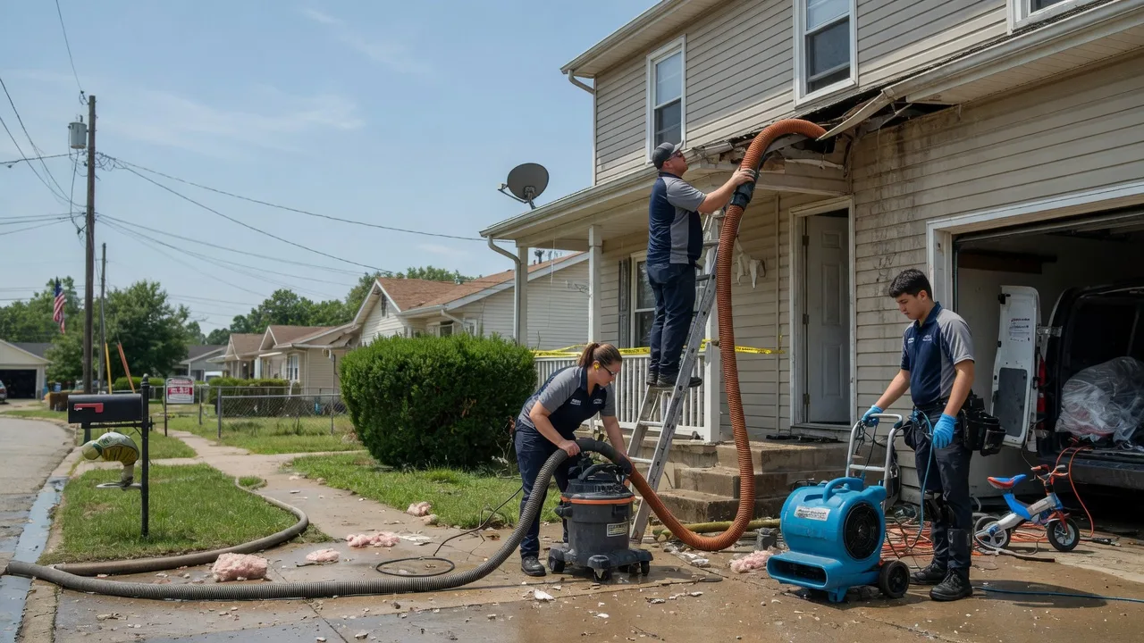 Water Damage Restoration in Luthersburg, PA near me